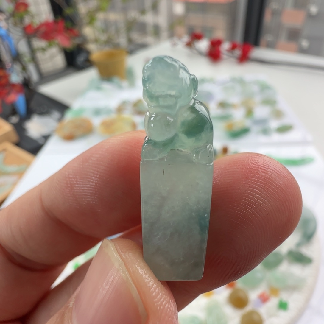 定制翡翠未镶嵌定制翡翠毛货不退不换