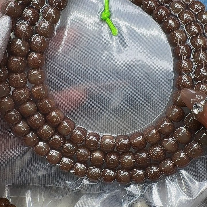 星月菩提手串401殿堂粉冰遇华星月菩提87桶108