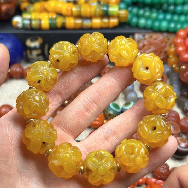 玛瑙/玉髓手链未镶嵌