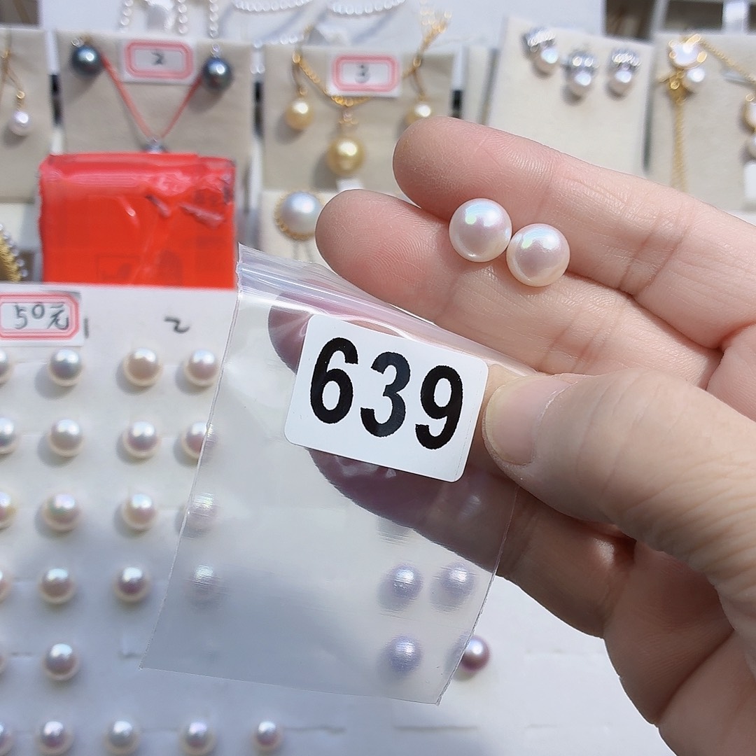 耳饰淡水珍珠合金