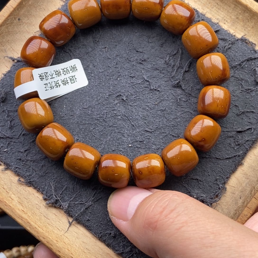 手串紫金鼠12.7mm天花板纯手工