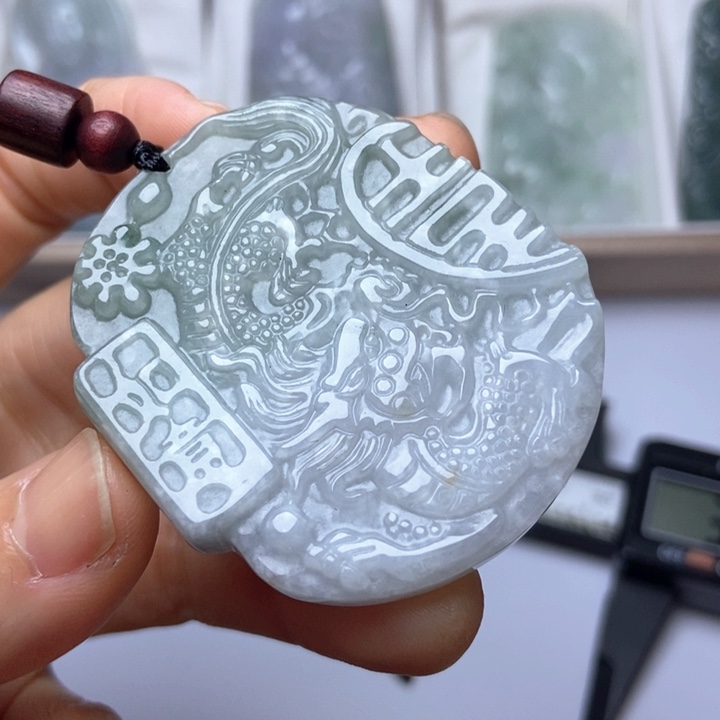 翡翠未镶嵌挂件翡翠