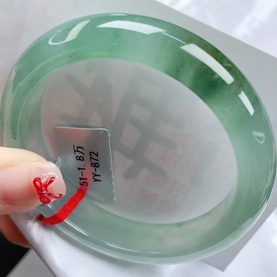 翡翠手镯未镶嵌天然缅甸a货翡翠