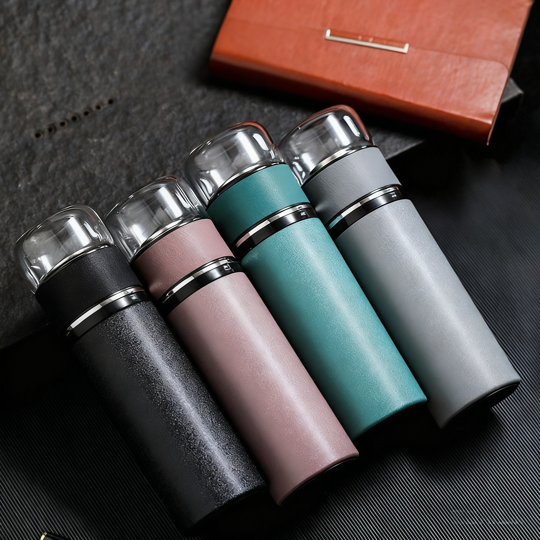 茶水分离保温杯不锈钢内胆便携过滤泡茶杯水杯1203