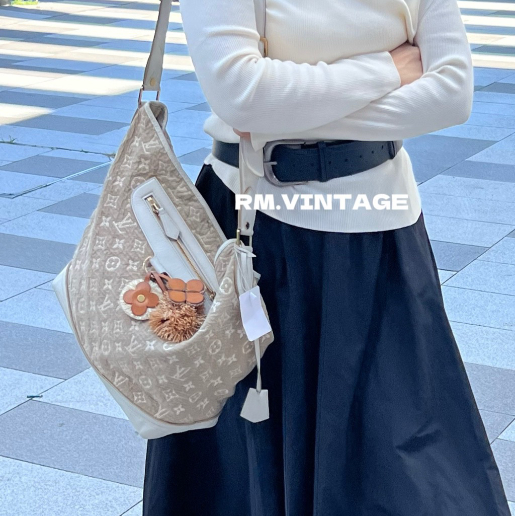 95新 LouisVuitton/路易威登 入目 限定款单宁水桶单肩包 26629
