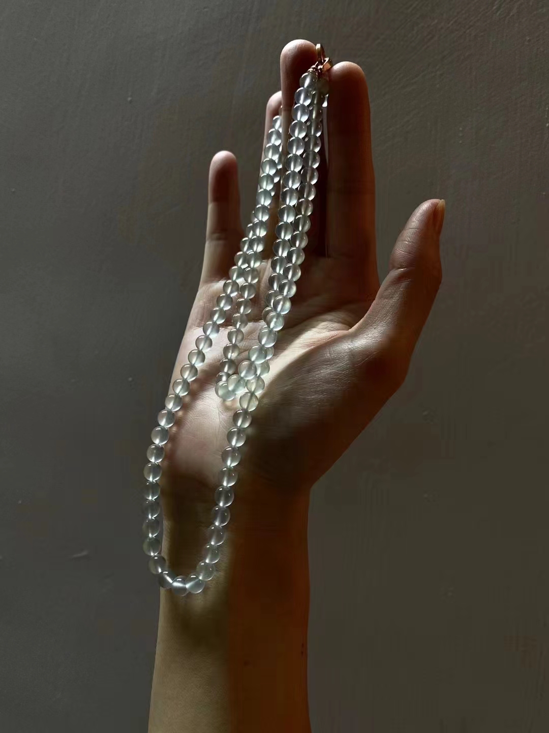 缅甸翡翠A货项链