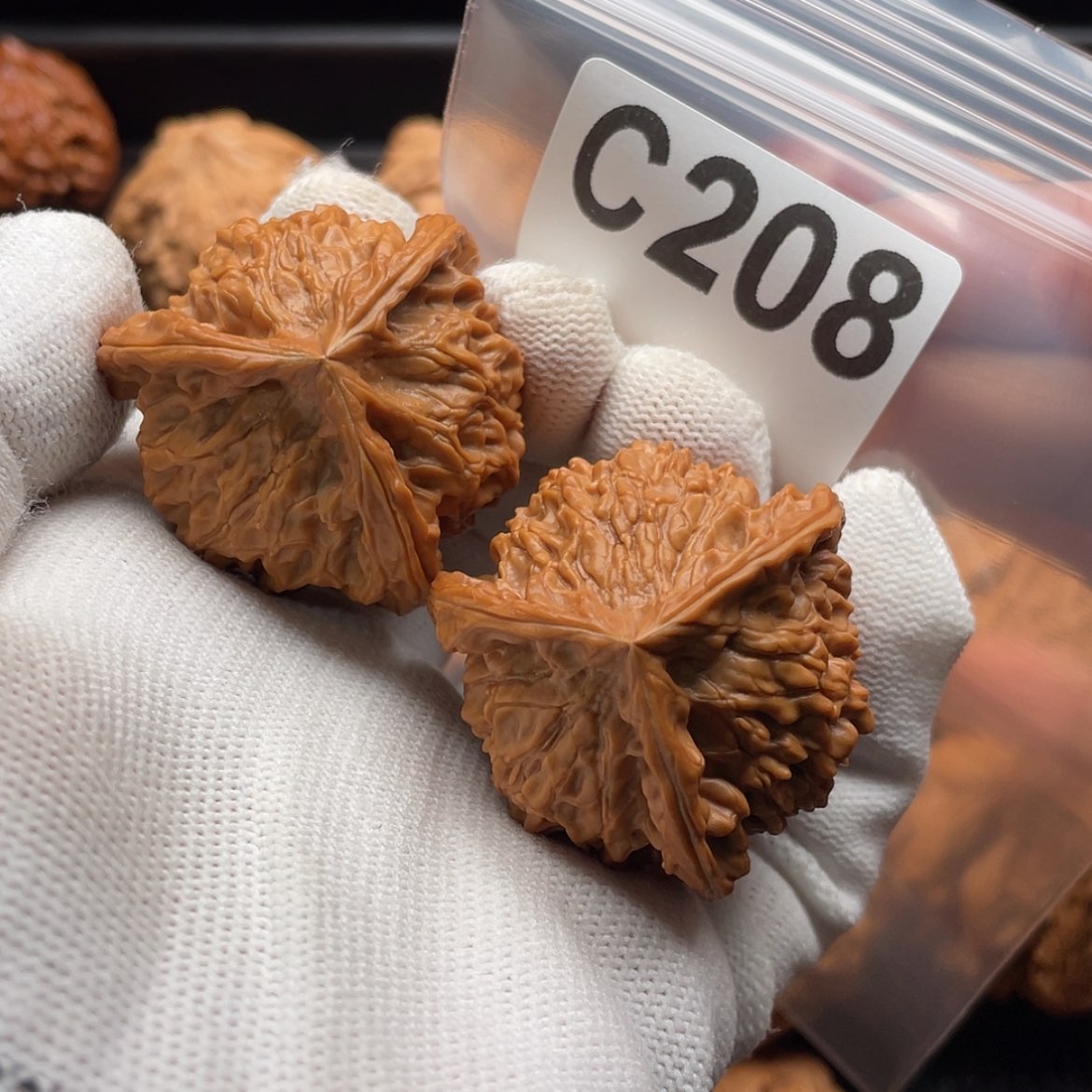 【闪购商品】文玩核桃吊坠e*cC208球奔40