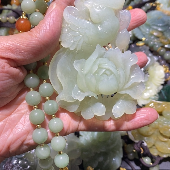 岫玉岫玉吊坠未镶嵌