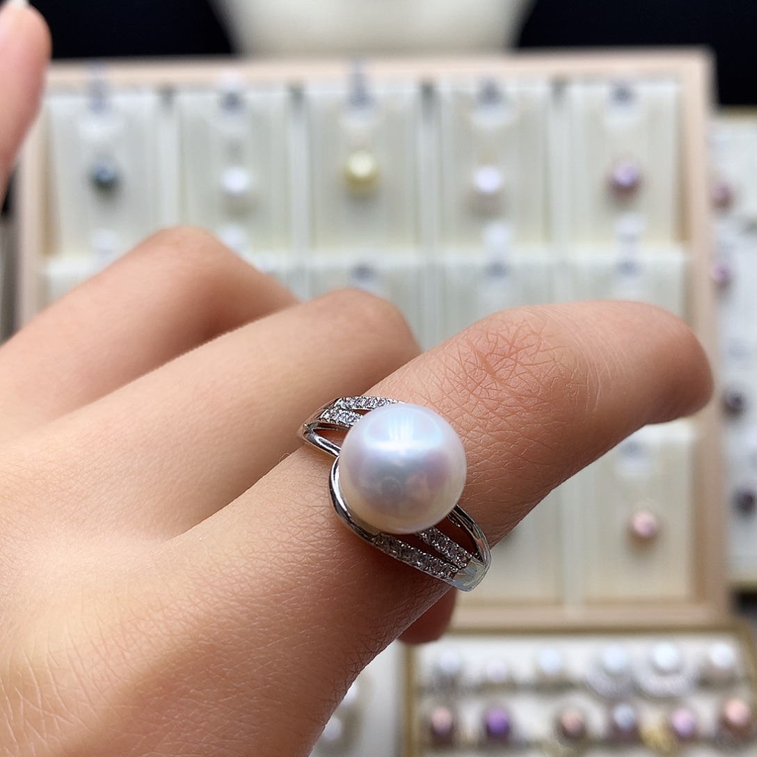 颈饰淡水珍珠合金