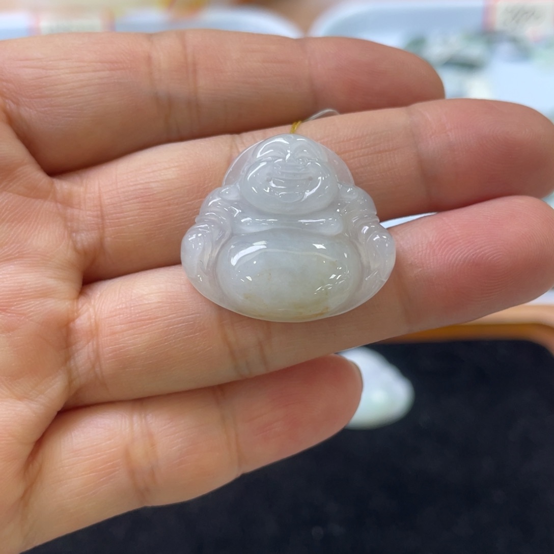 颈饰未镶嵌翡翠佛公