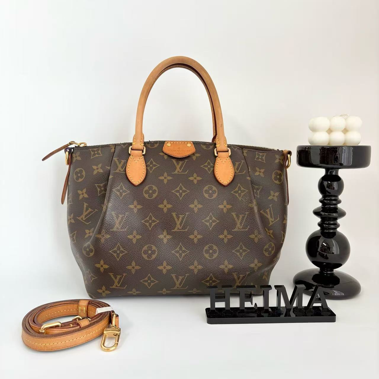 95新 LouisVuitton/路易威登  饺子包小号肩带款  24*22