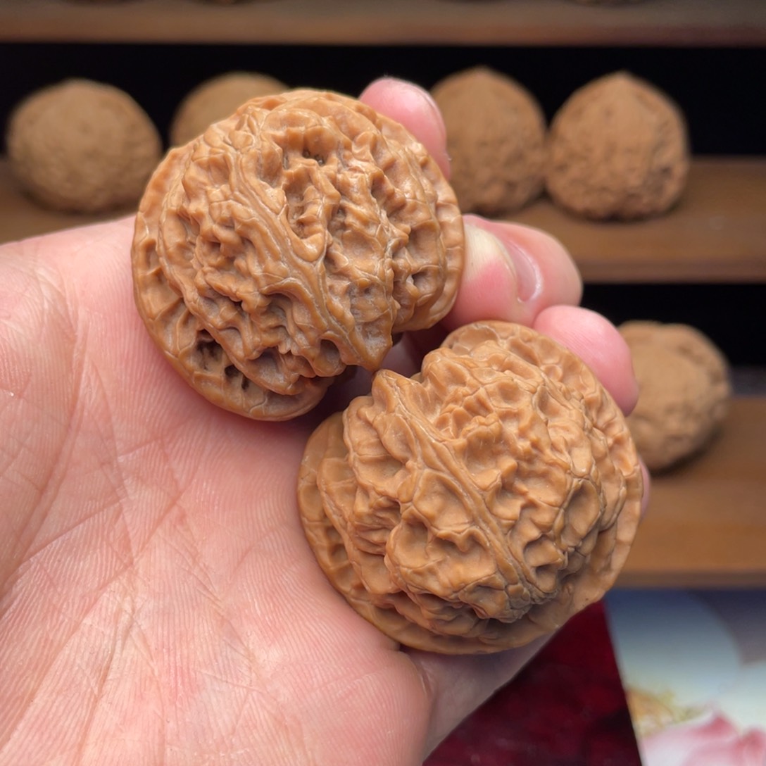 文玩核桃把件?****?42毕业高货苹果园