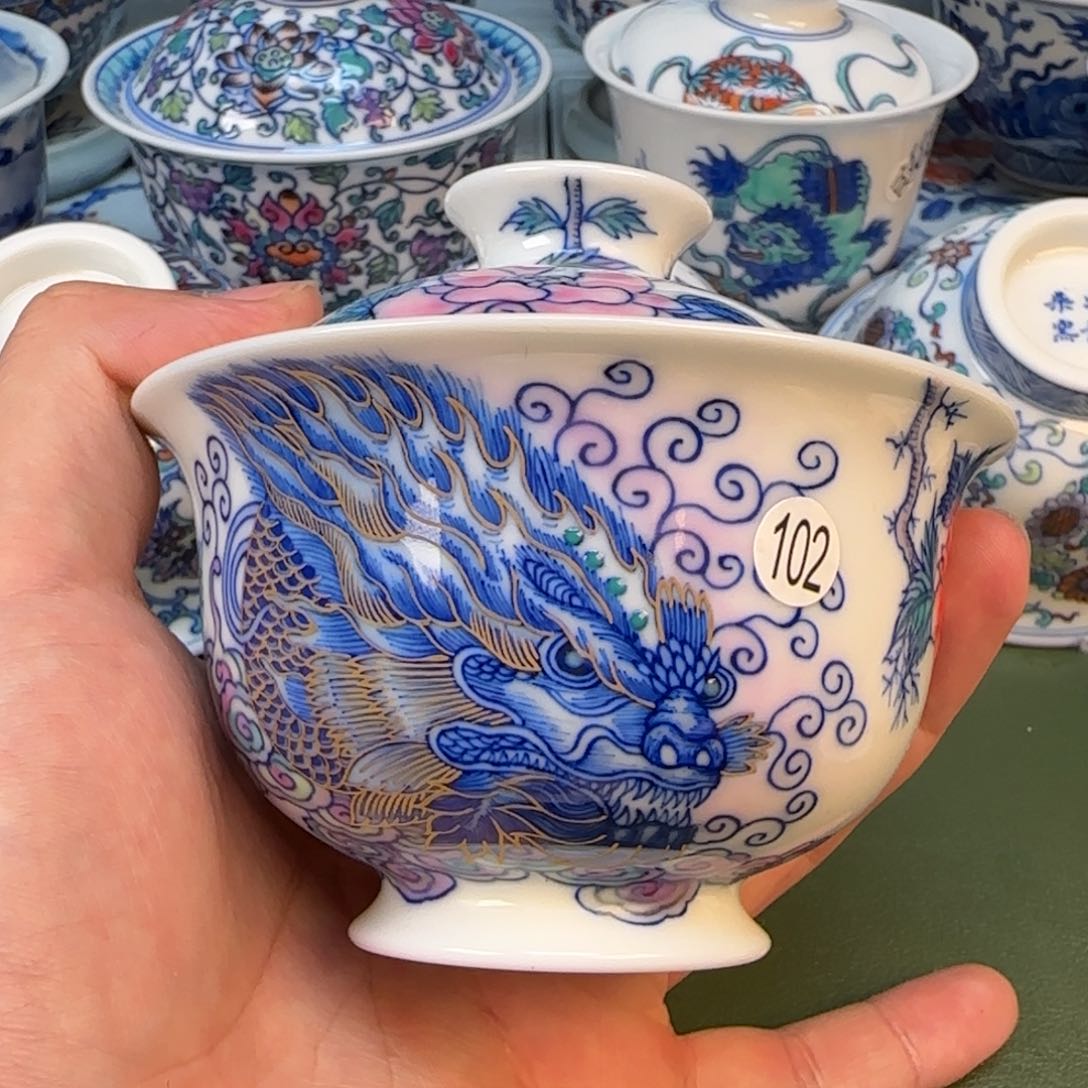 彦祖纯手工手绘茶具102