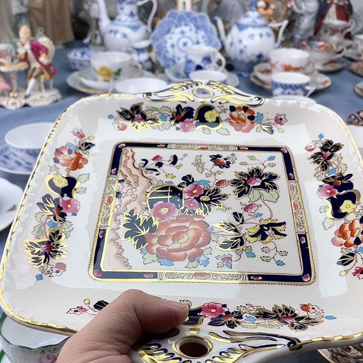 海外瓷器中古欧瓷小房子