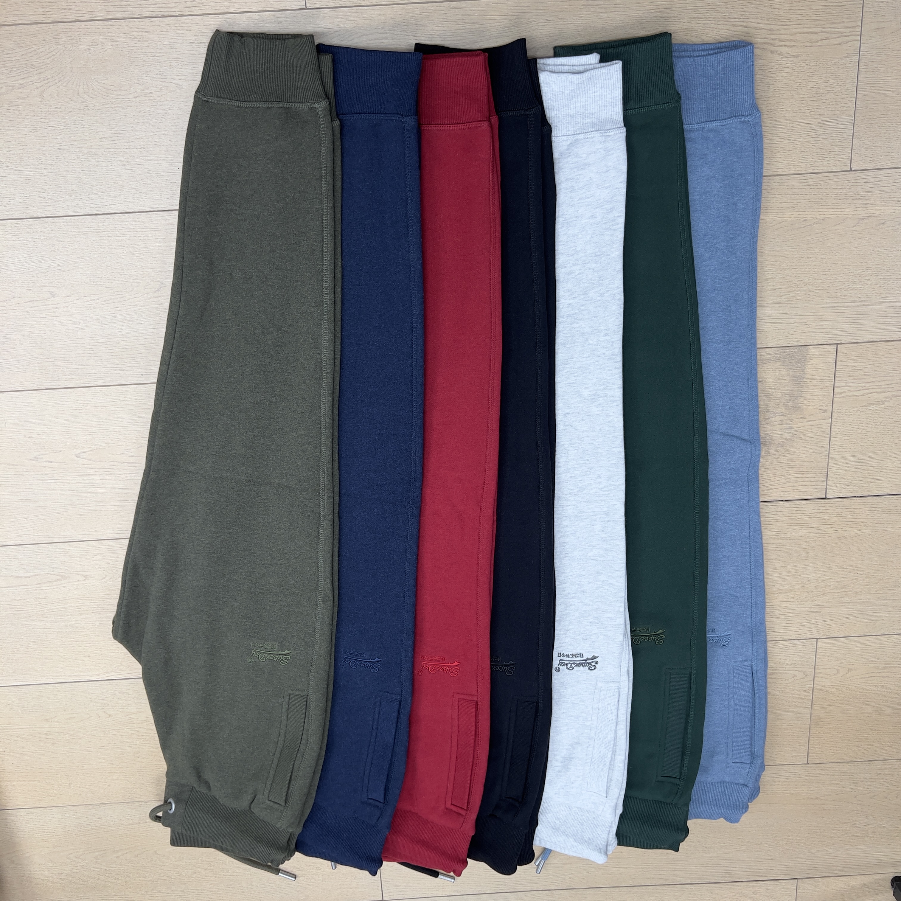 A-868男款棉拉绒加厚修身版休闲卫裤