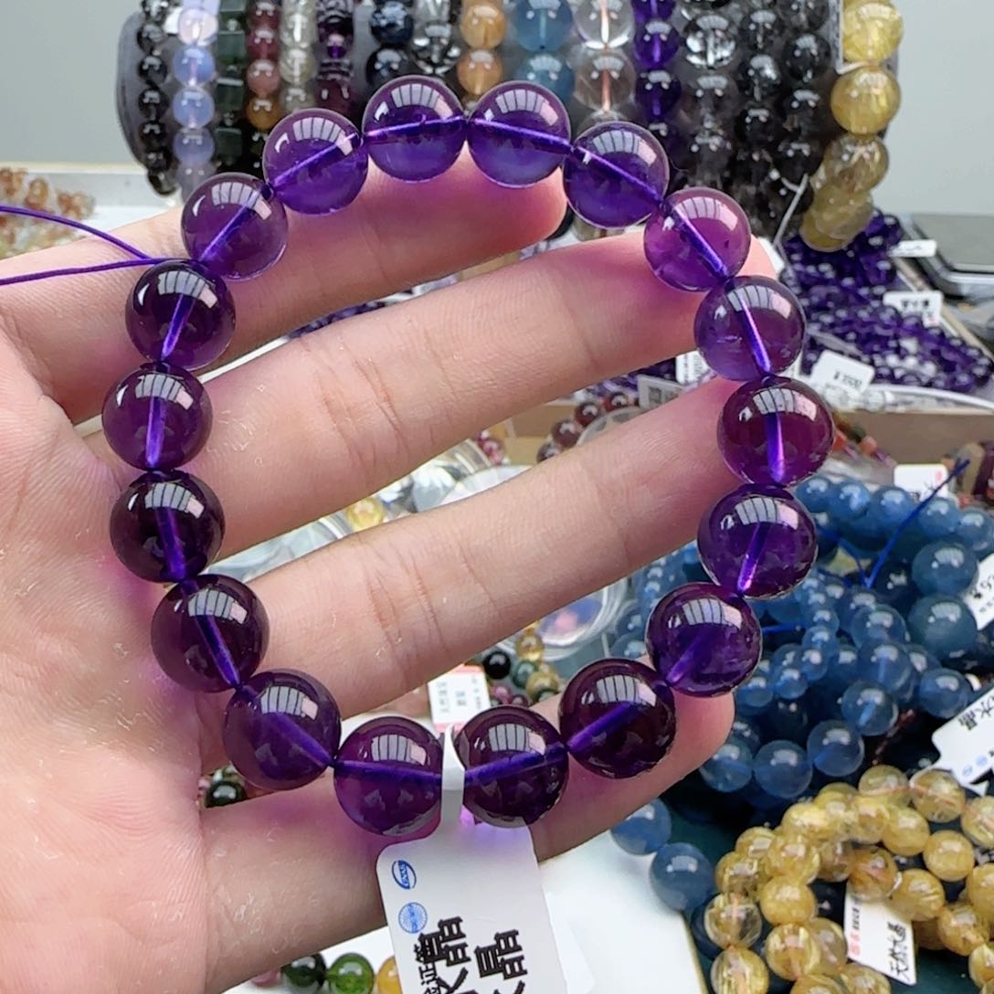 水晶手链未镶嵌手串