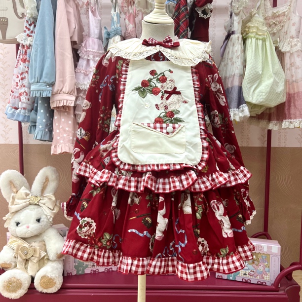 仲夏物语Lolita女童公主裙·野草莓2.0童装op