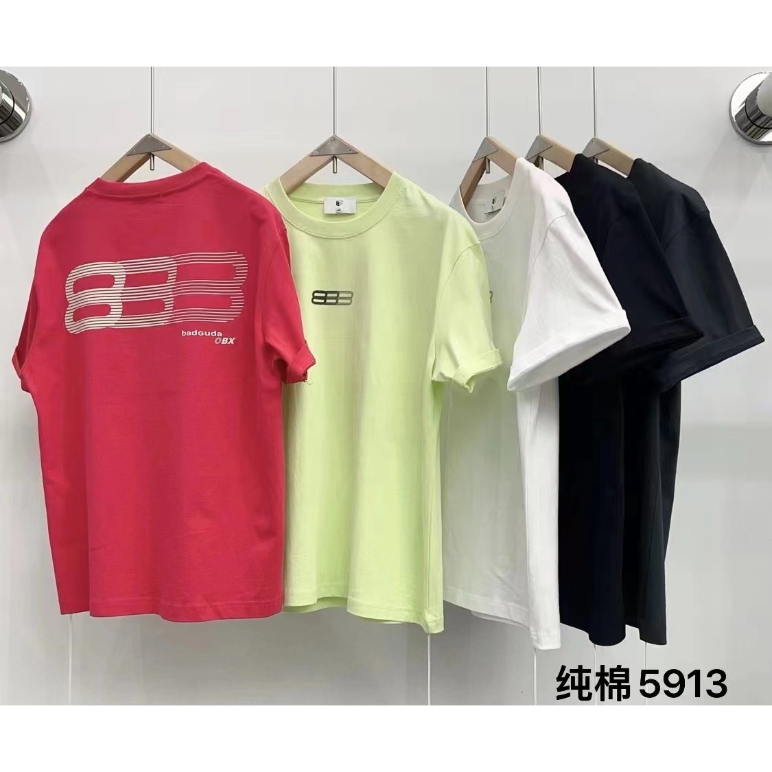 大占推荐 5913  潮牌休闲时尚短袖T恤