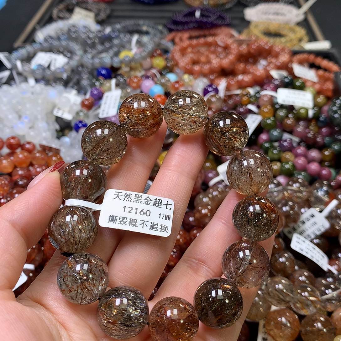 水晶手链未镶嵌，