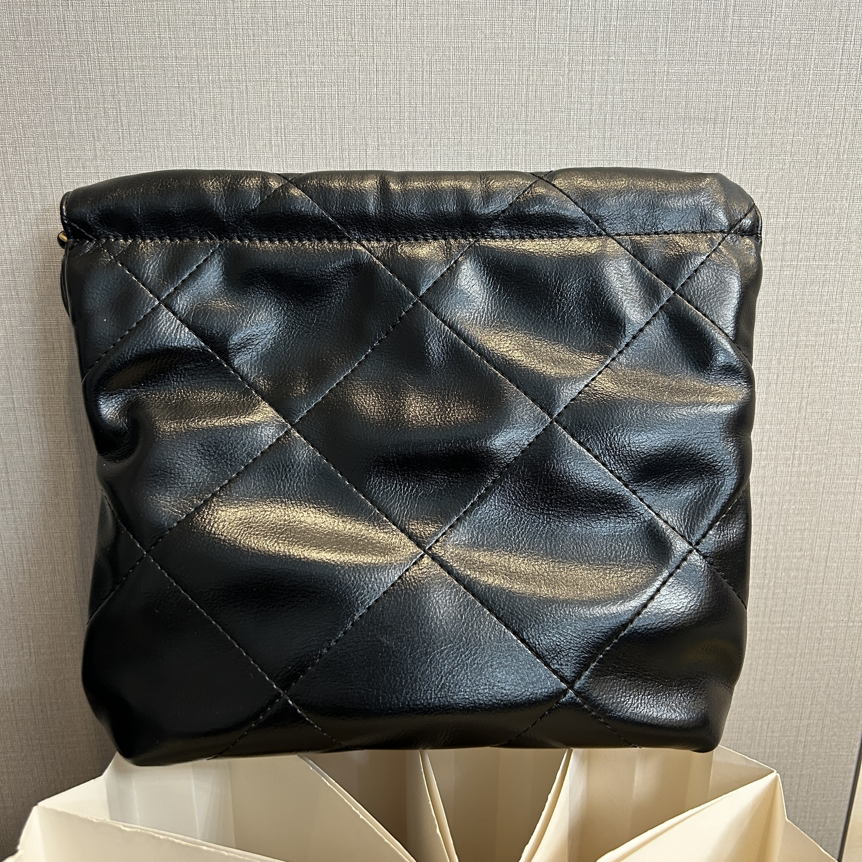 TOLEX2025新款手工时尚百搭小圾袋女包黑色