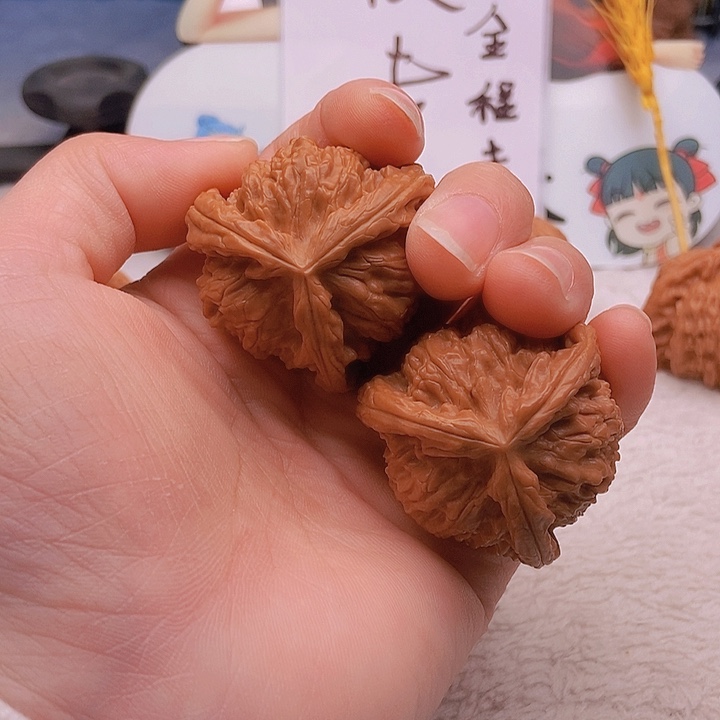 吊坠文玩核桃拼*三棱