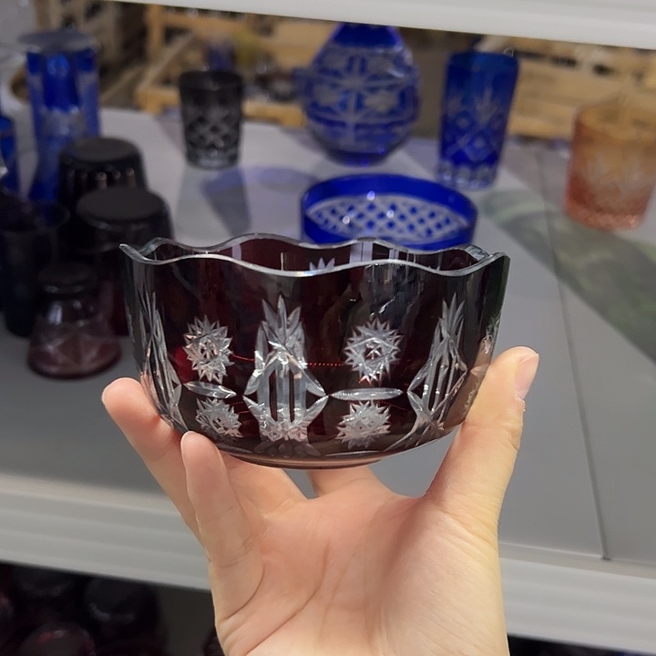 水晶玻璃手柄款微瑕一个