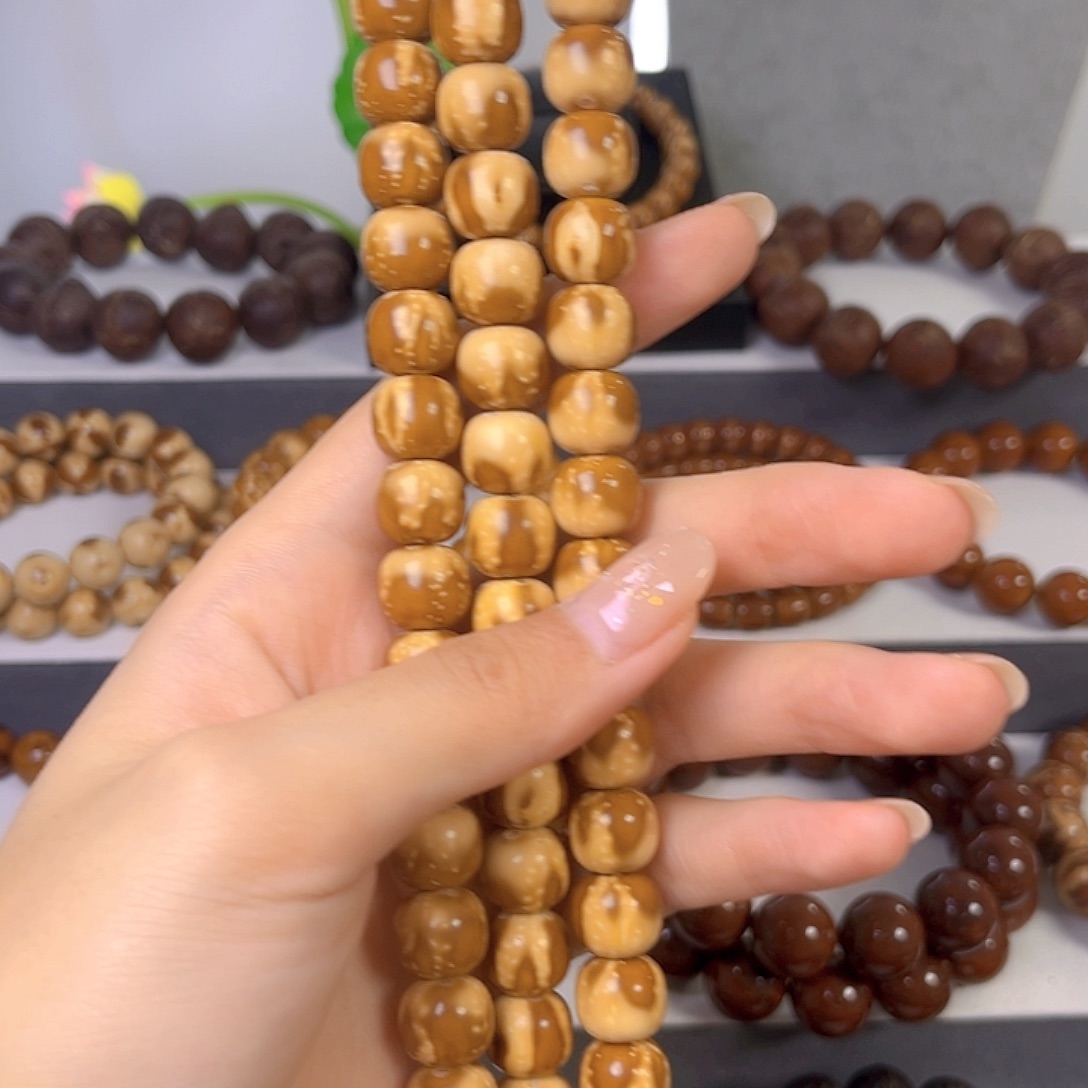 手串紫金鼠精品花皮半实心老型11