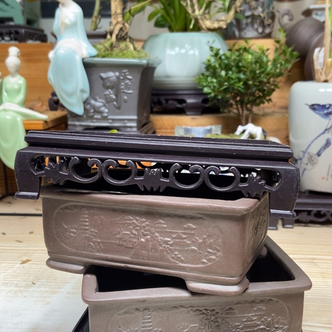 紫砂茶杯陶瓷花盆陶瓷艺术