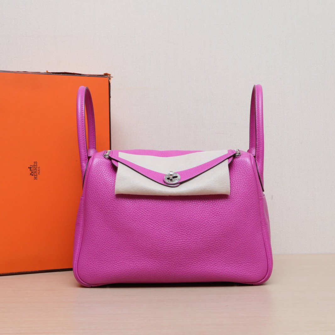 95新 Hermes/爱马仕 【娇】Lindy 30 单肩包 TC皮 C刻  276558