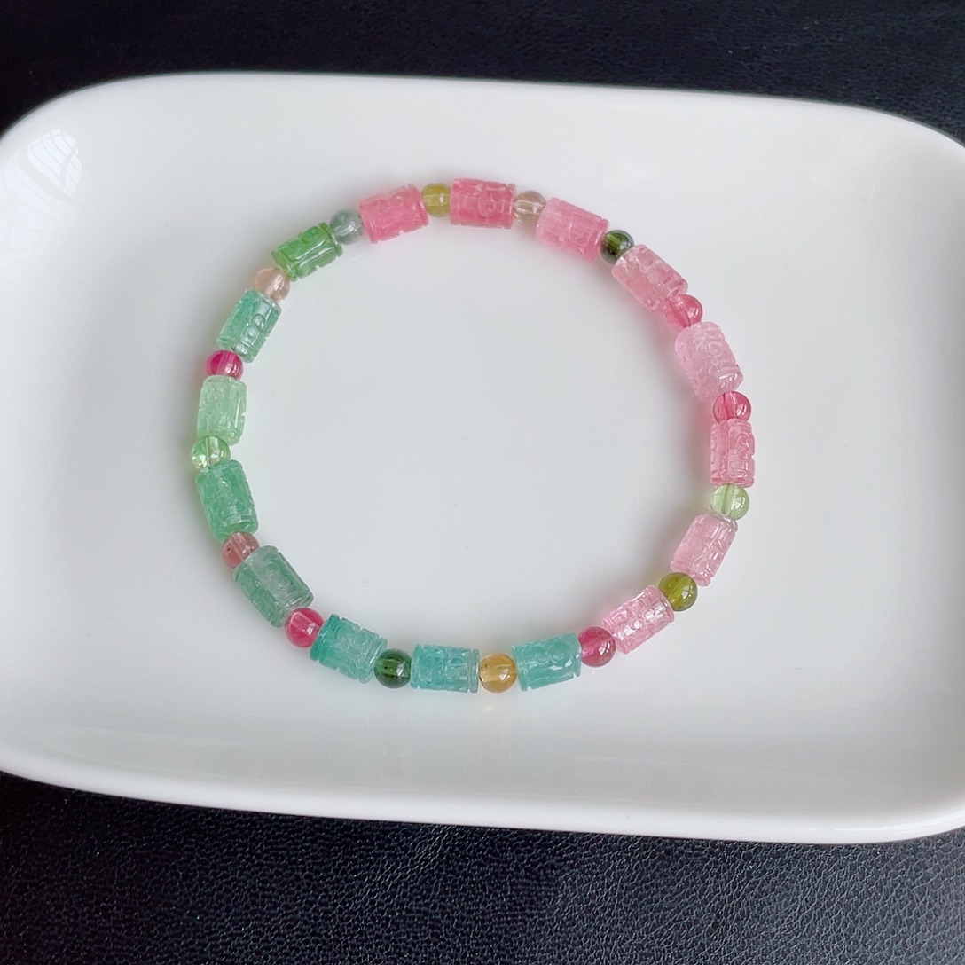 手链未镶嵌碧玺碧玺手链