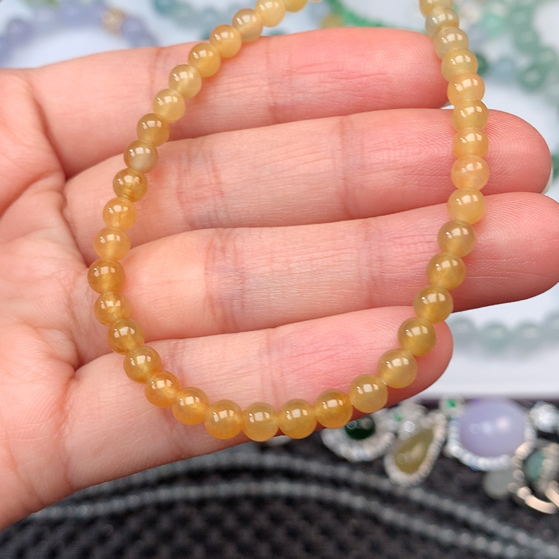 翡翠手链未镶嵌翡翠