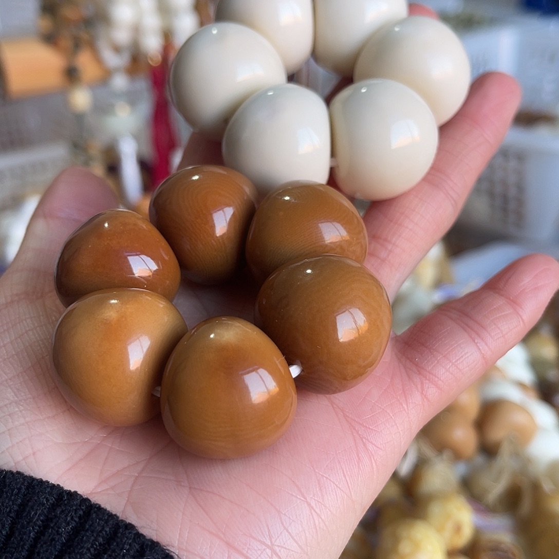 菩提根/象牙果手串牙果蒜瓣