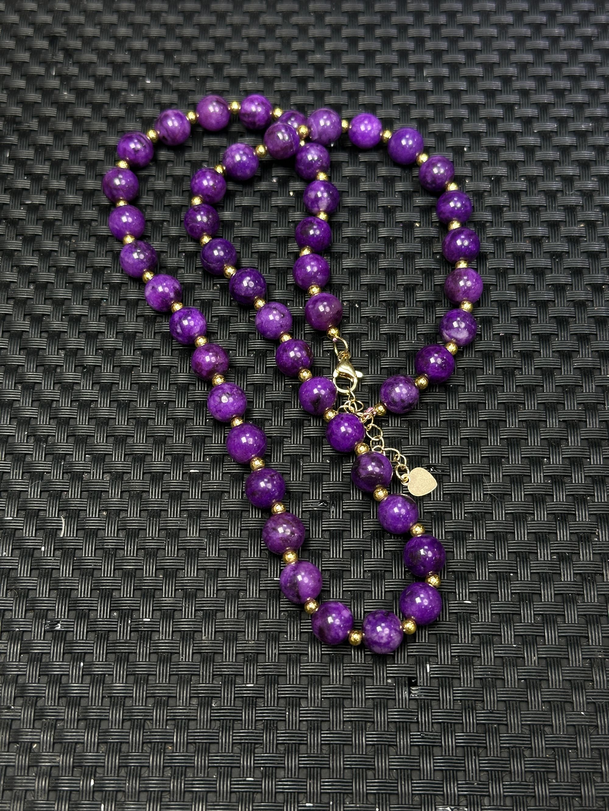 Z30夜莺紫8M项链女款