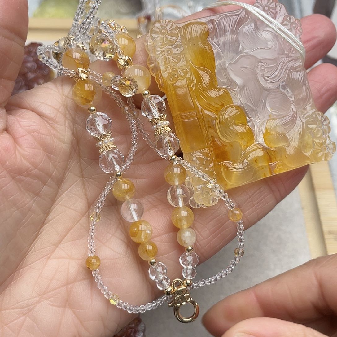 吊坠(不含链)未镶嵌水晶怡***水