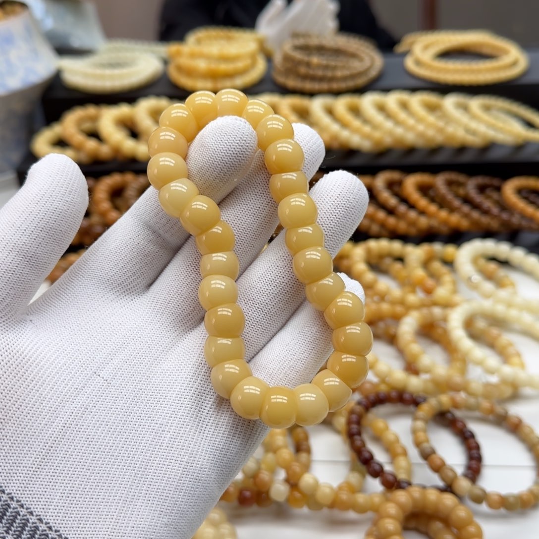 菩提根/象牙果手串卡13大肠 鬼工10年