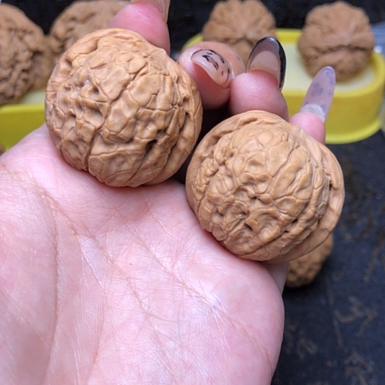 文玩核桃吊坠35甲骨文