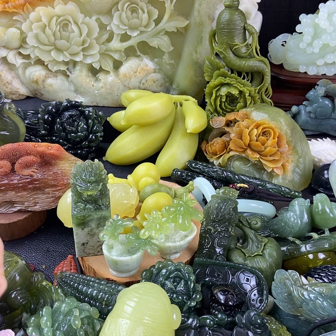 蛇纹石玉手把合金