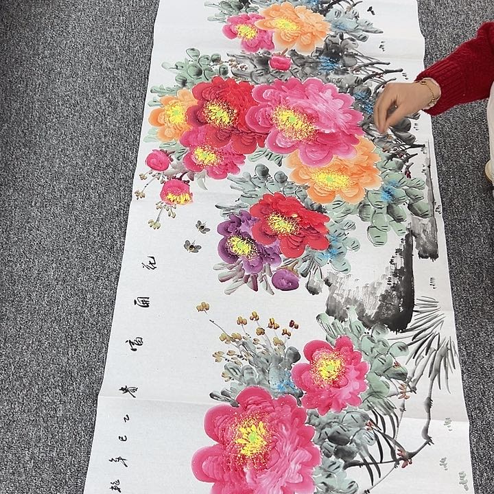 国画纯手绘字画作品欣赏