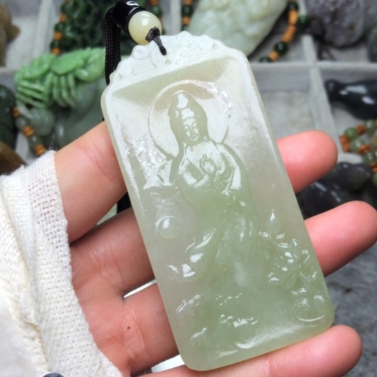 和田玉挂件未镶嵌