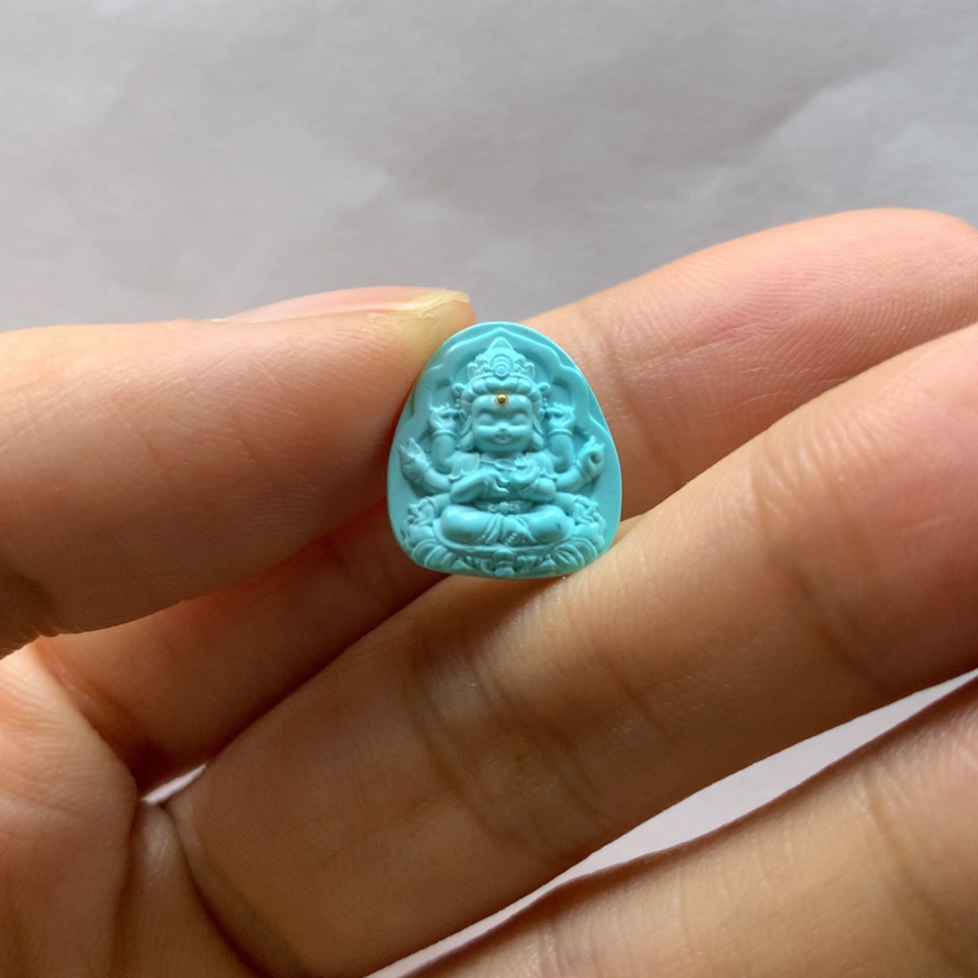 绿松石配饰未镶嵌