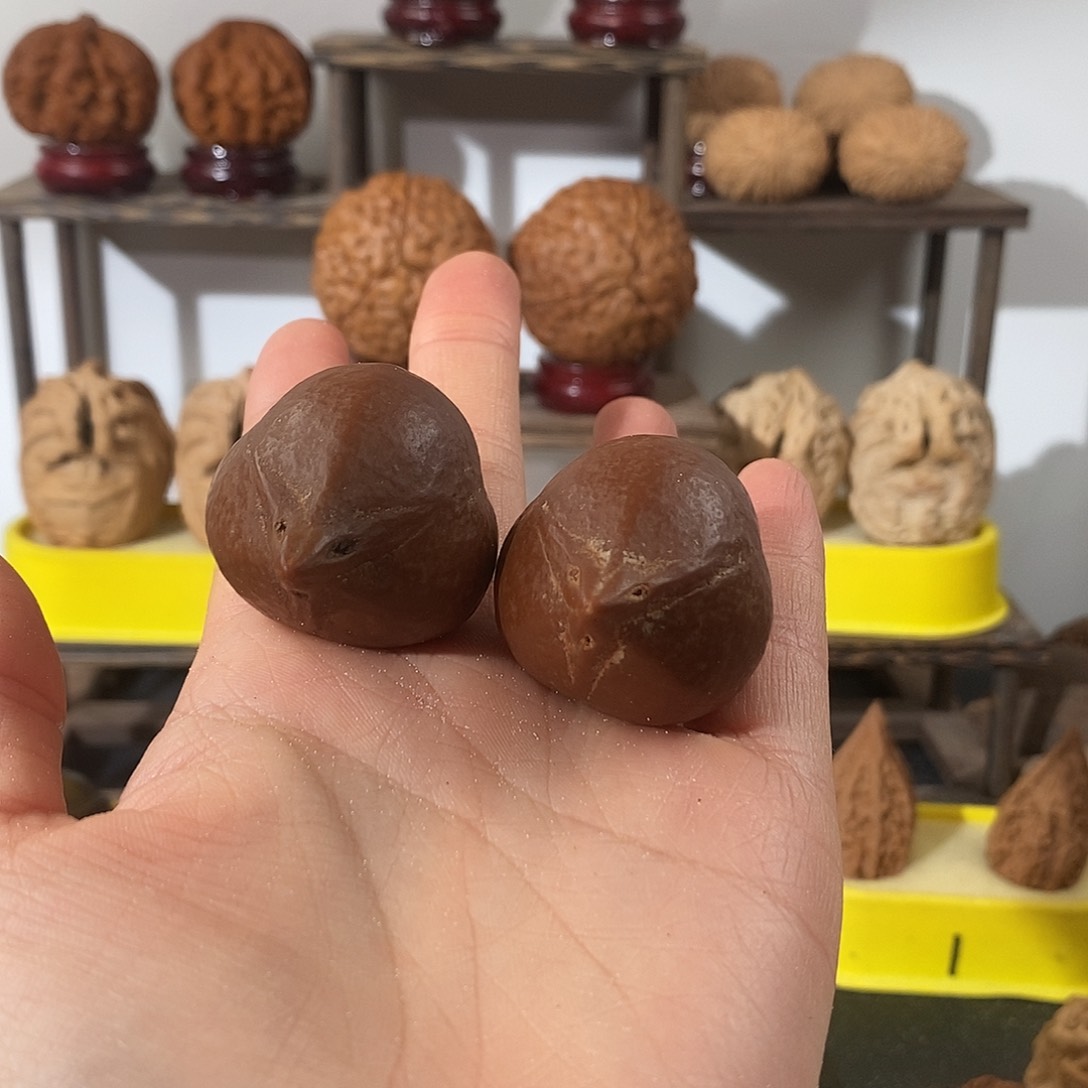 吊坠文玩核桃蒹*®红橄榄34不退不换不接受中差评