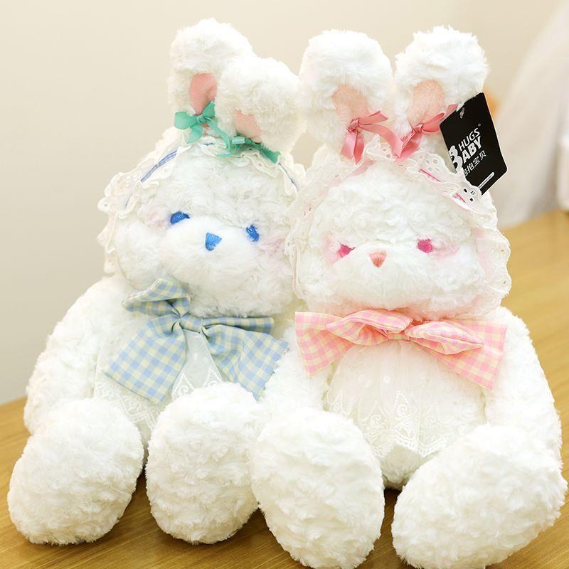 洛丽塔兔子公仔小兔子毛绒玩具可爱兔兔玩偶布娃娃睡觉抱枕