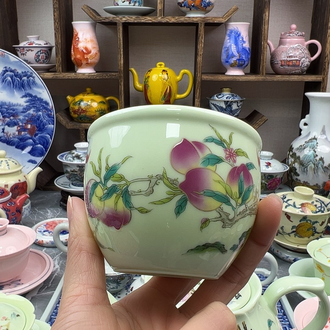 杯子陶瓷景德镇陶瓷567老厂瓷35