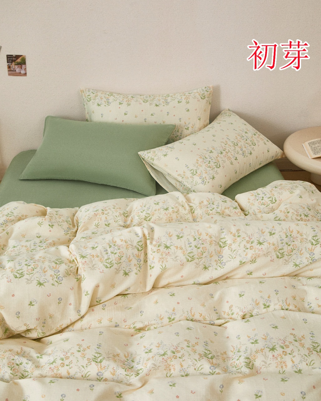 全棉双层纱四件套