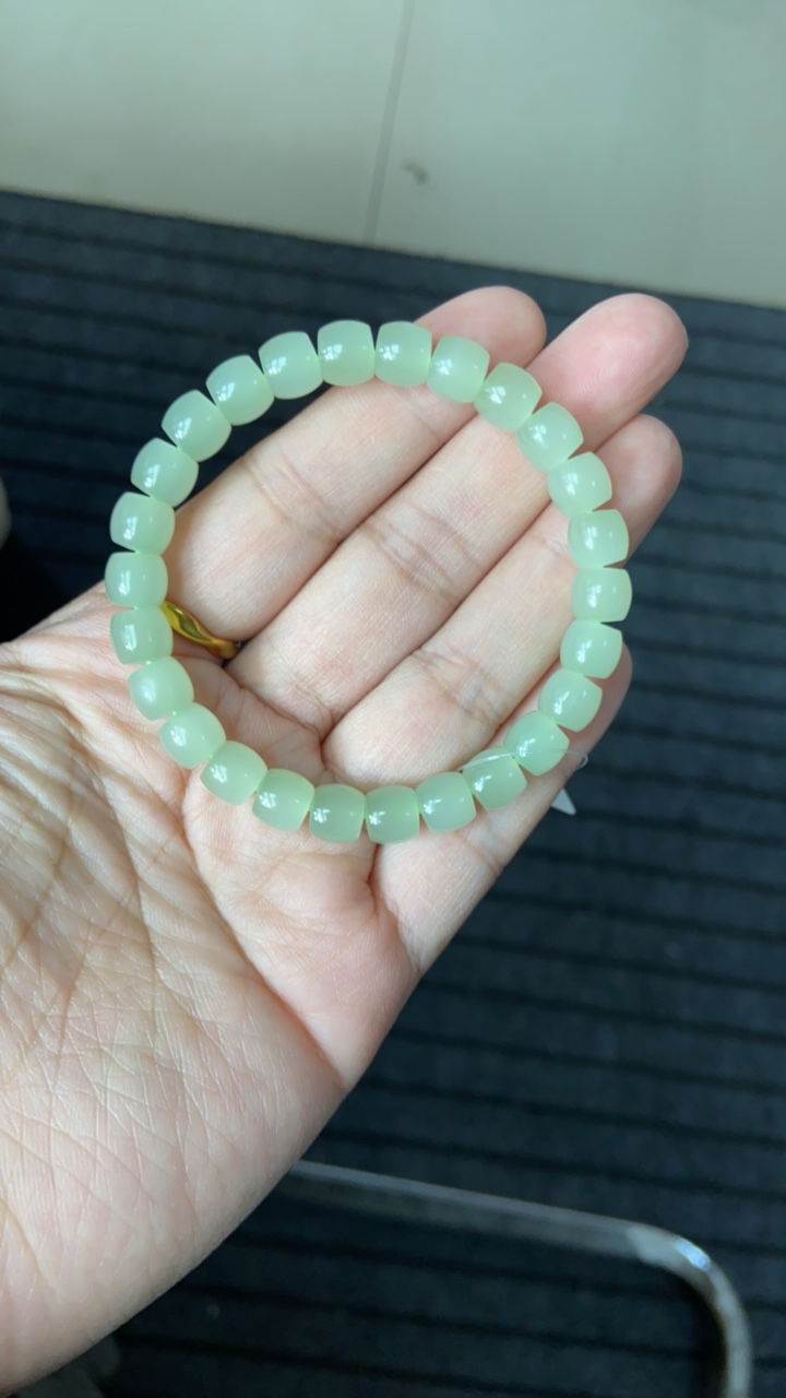天然和田玉冰清手串