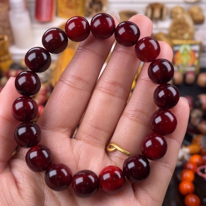 驼骨其他牦牛角圆珠12