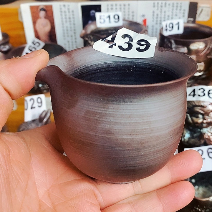 紫砂茶杯柴烧纯手工439