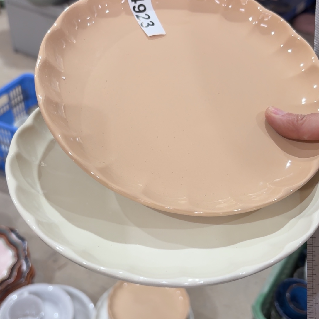 陶瓷4923 微瑕陶瓷餐具2个