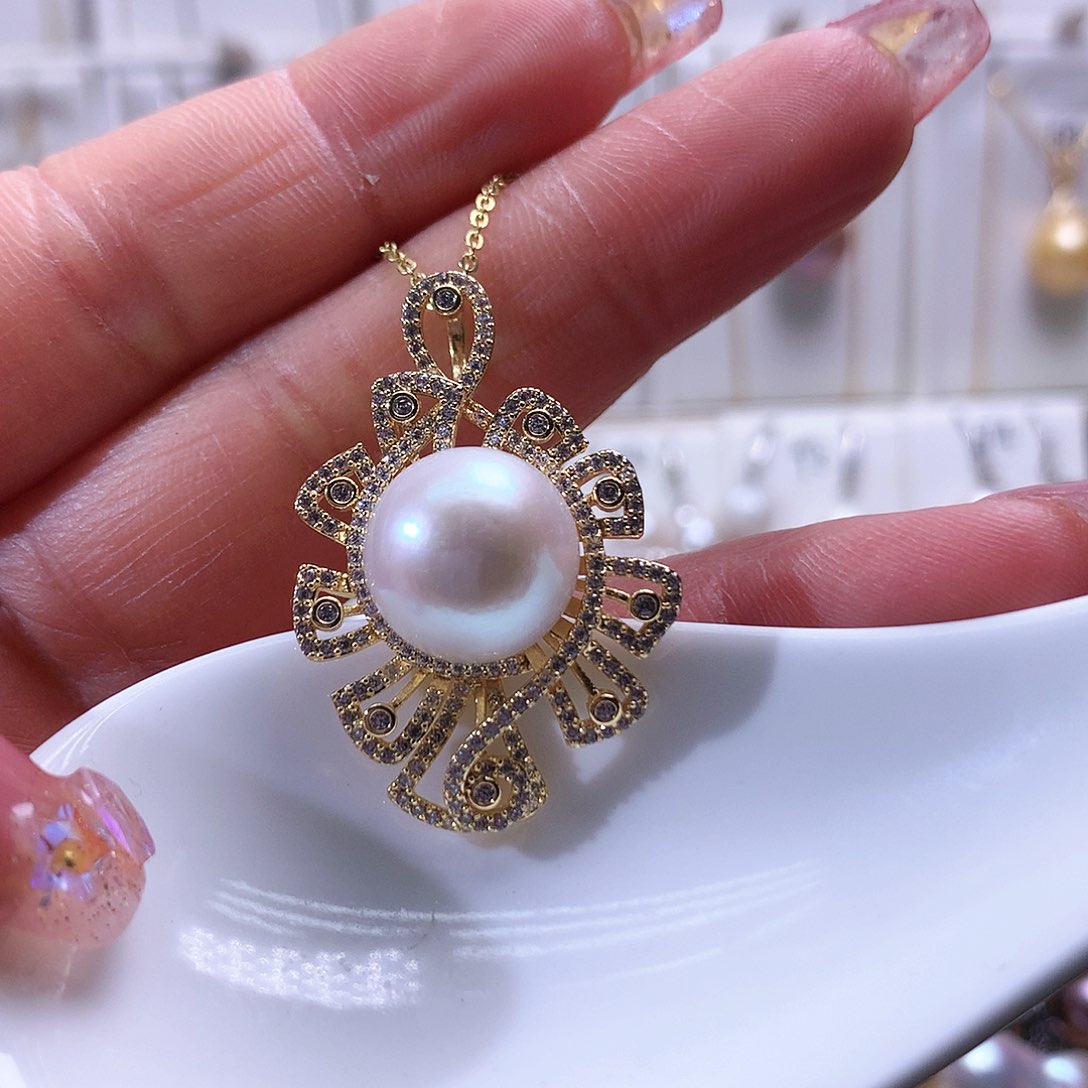 淡水珍珠颈饰未镶嵌