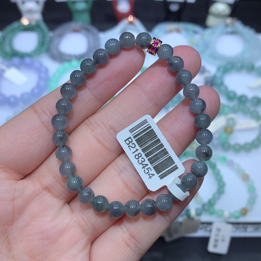 翡翠未镶嵌手串天然